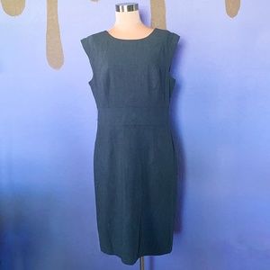 The Limited Grey Cap Sleeve Sheath Dress NEW